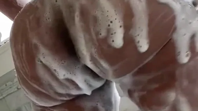 Blac Chyna Soapy Booty Claps In Shower Slightly Shows Booty Hole Leak Onlyfans Video