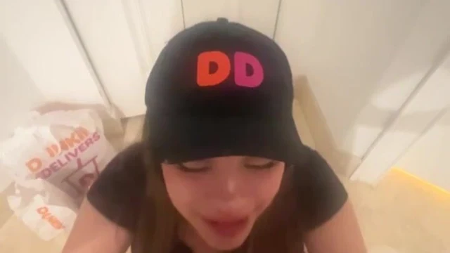 Katiana Kay Dunkin Donuts Blowjob Onlyfans Porn Leak