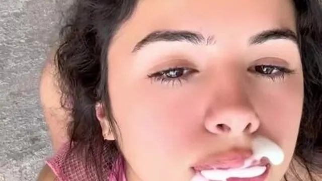 Matildem Licking Cream Off Banana Pov Onlyfans Leak Video