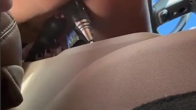 Demondemi Rides Her Car Gear In Pussy Leaked Video