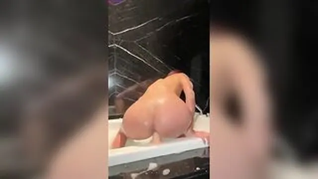 Mila Ruby Rides Dildo In Bathtub Making Her Pussy Drips Cum Onlyfans Leak Video screenshot