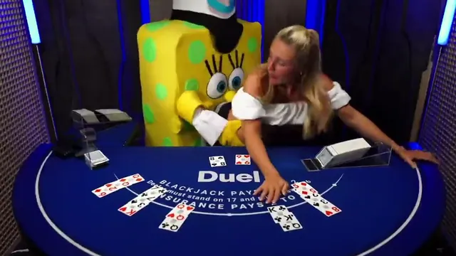 Bonnie Blue Spongebob Fucked Her On Casino Leak
