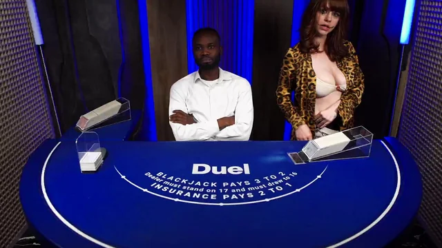 Studygreed AKA Fascist.eth Both Her Nips Out While Black Croupier Dealing Duel Casino