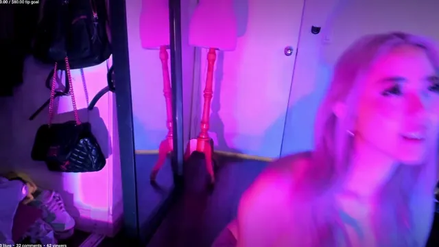 Ch1nkerbell AKA Kristinakoga Live Stream Dildo Drilling Her Wet Cunt Onlyfans