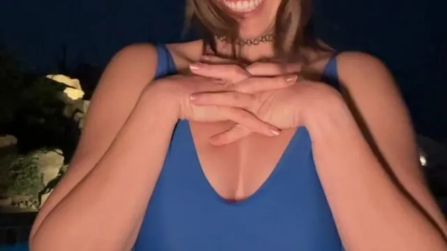 Christina Khalil Slight Pussy Slips In Sling Bikini Livestream Leak Porn