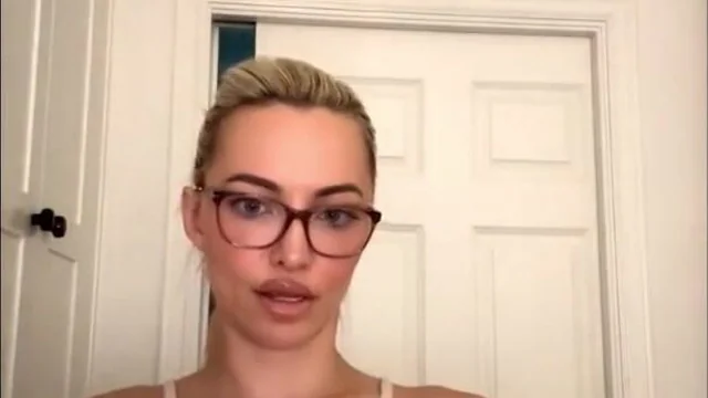 Lindsey Pelas Live March 2024 Showing Bare Nipples