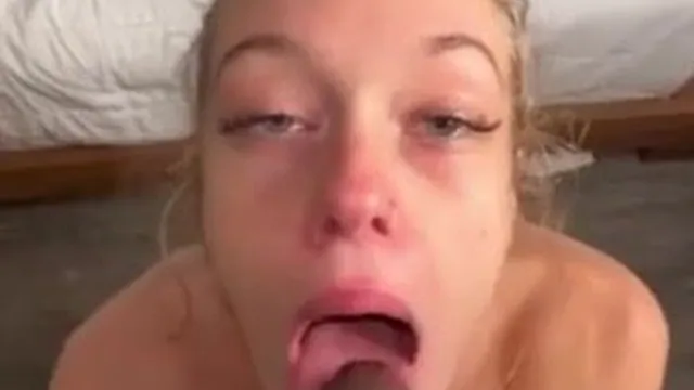 Badbarbiepriv Deepthroats A Thick Black Cock