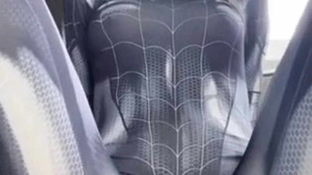Urfavbellabby Rides A Tentacle Dildo As Spider Girl