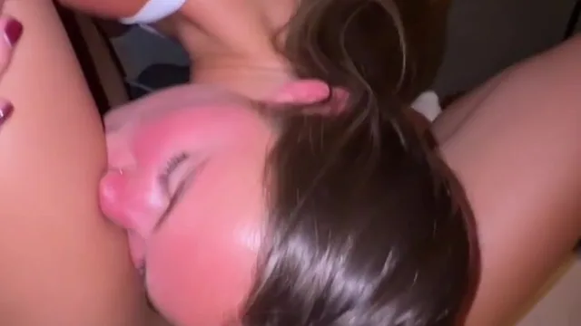Ella Alexandra And Rebecca McLeod Enjoy A Steamy Threesome In A Secluded Cabin