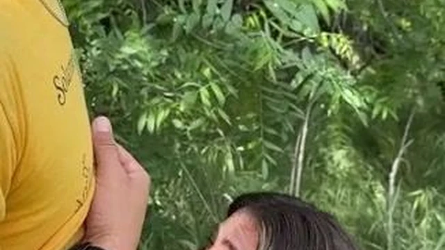 Iris Leon And CJ Sloan Share TheFleshMechanic’s Cock In The Woods