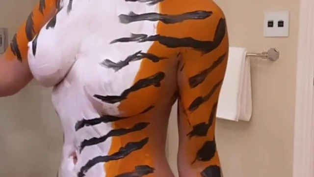 Fallonlovexo Fucks After Body Painting Session