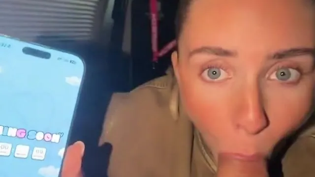 Bonnie Blue Sloppy Blowjob In Van First Bg After Birth Of Her Baby
