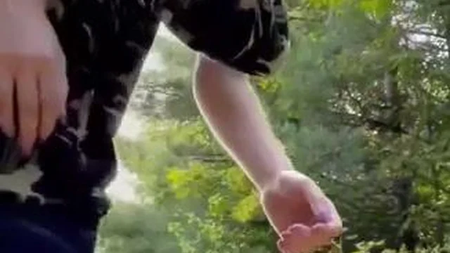 Mystic Ember Takes Rough Sex In The Forest