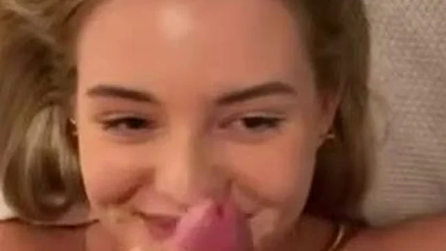 Peachypam Deepthroats A Thick Cock Before Hardcore Fucking