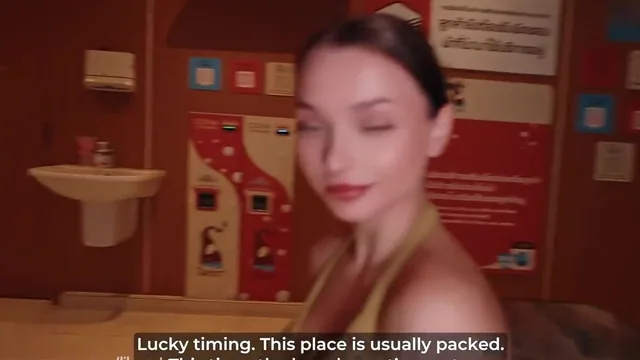 Lily Cute Fucks A Hot Stranger After Finding Her Panties At The Laundromat