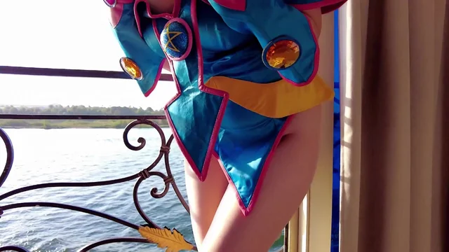 Pan Piano Yu-gi-oh Dark Magician Girl Nude Cleavage Flashed On Boat Leak Video