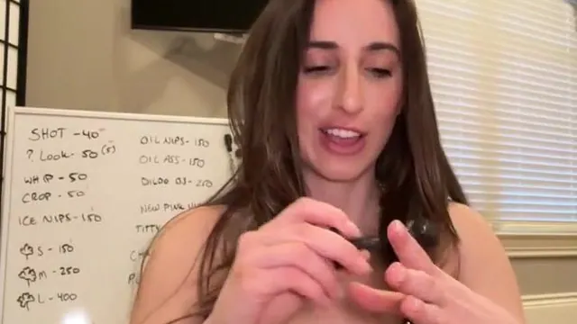 Christina Khalil Sucking Cock On Livestream Onlyfans Video